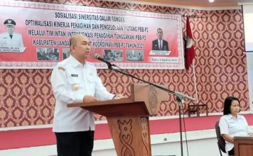 Tingkatkan PAD, Pemkab Landak Gelar Sosialisasi Tim Intensifikasi Penagihan PBB-P2