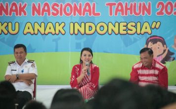 Karolin Ingatkan Pentingnya Peran Orang Tua Untuk Masa Depan Anak Pada Peringatan Hari Anak Nasional
