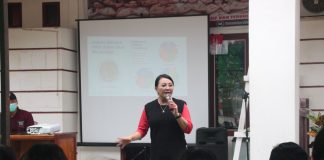 Karolin Sampaikan MP ASI Berbasis Pangan Lokal Saat Hadiri Germas di Menjalin