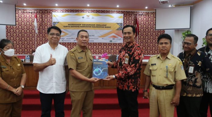 Workshop Keuangan Inklusif Karya Ekonomi Komonitas Kalbar, Mudahkan Pelaku UMKM Memperluas Kemitraan Melalui KUR