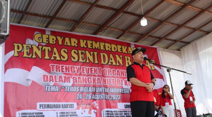 Buka Acara Gebyar Kemerdekaan Pentas Seni dan Bakat, Samuel : Kegiatan Ini Positif Bagi Pelaku UMKM