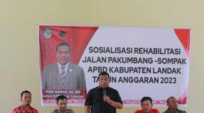 Jalan Penghubung Pakumbang – Sompak Akan Segera Direhab