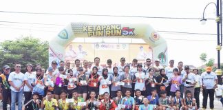 Wabup Ketapang Lepas Peserta Run 5K Meriahkan Haornas Ke 40