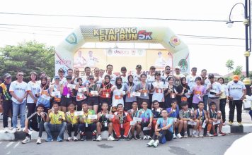 Wabup Ketapang Lepas Peserta Run 5K Meriahkan Haornas Ke 40
