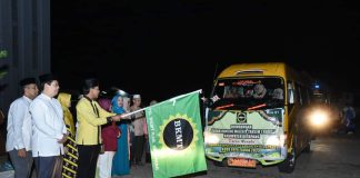 156 Rombongan PD BKMT Ketapang Ikuti Dakwah Wisata di Kubu Raya