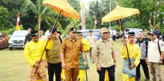 Bupati dan Wabup Ketapang Lakukan Kunjungan Kerja di Desa Negeri Baru, Ini Agendanya