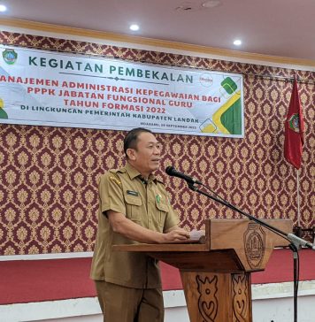 PPPK Jabatan Fungsional Guru Terima Pembekalan Manajemen Administrasi Kepegawaian