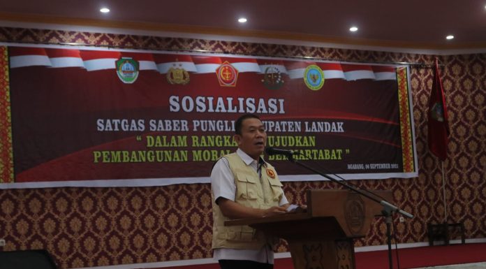 Sekda Buka Sosialisasi Satgas Saber Pungli