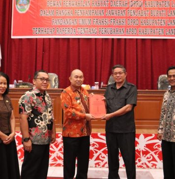 Pj. Bupati Landak Jawab Pandangan Umum Fraksi DPRD Terhadap Raperda Perubahan APBD 2023