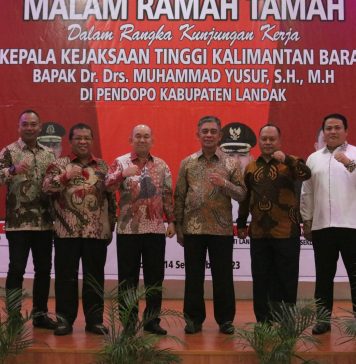 Pemkab Landak Gelar Malam Ramah Tamah Kunker Kepala Kejati Kalbar