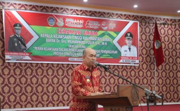 Dihadapan Kejati Kalbar, Samuel : Mencegah Korupsi Butuh Komitmen Nyata