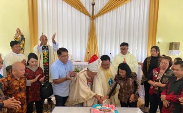 Perayaan Ekaristi Misa Syukur Hut Paroki Mater Dolorosa Jelimpo Ke – 5 Tahun