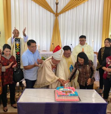 Perayaan Ekaristi Misa Syukur Hut Paroki Mater Dolorosa Jelimpo Ke – 5 Tahun