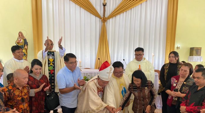 Perayaan Ekaristi Misa Syukur Hut Paroki Mater Dolorosa Jelimpo Ke – 5 Tahun