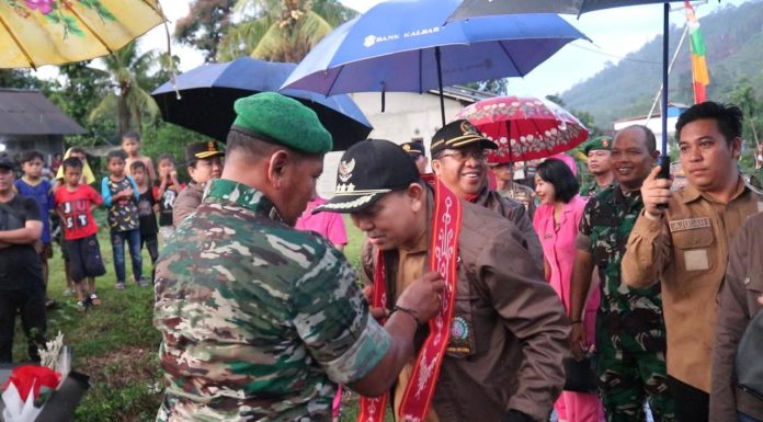 Karya Bakti TNI di Desa Sabaka Sukses Dilaksanakan, Samuel : Sekarang Akses Jalan Bisa Dilalui Roda Empat