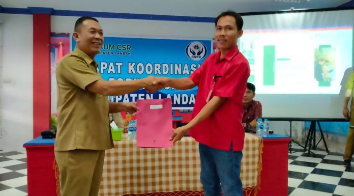 5 dari 44 Perusahaan di Landak Telah Penuhi Kewajiban Penyaluran CSR
