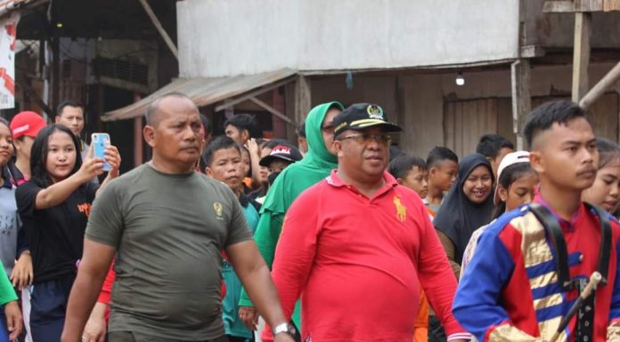 Ketua DPRD Landak Ikuti Jalan Sehat Rangkaian HUT TNI Ke -78