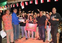 Heri Saman Tutup Turnamen Sepak Bola di Tiang Tanjung