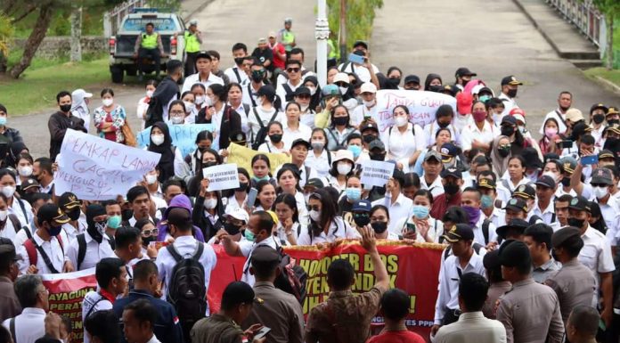 Pasca Aksi Demo, Guru Tidak Tetap Honor BOS Landak Dipastikan Bisa Ikut Selesksi PPPK