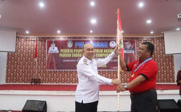Wakili Kalbar, Heri Saman Harapkan PSDC Landak Beri Penampilan Terbaik Dalam Ajang Pesparani Nasional