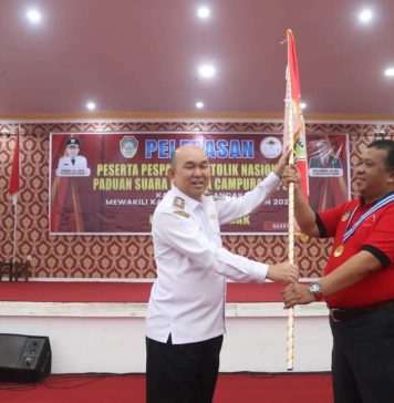 Wakili Kalbar, Heri Saman Harapkan PSDC Landak Beri Penampilan Terbaik Dalam Ajang Pesparani Nasional