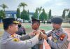 Mengabdi 37 Tahun Satu Anggota Polres Landak Naik Pangkat