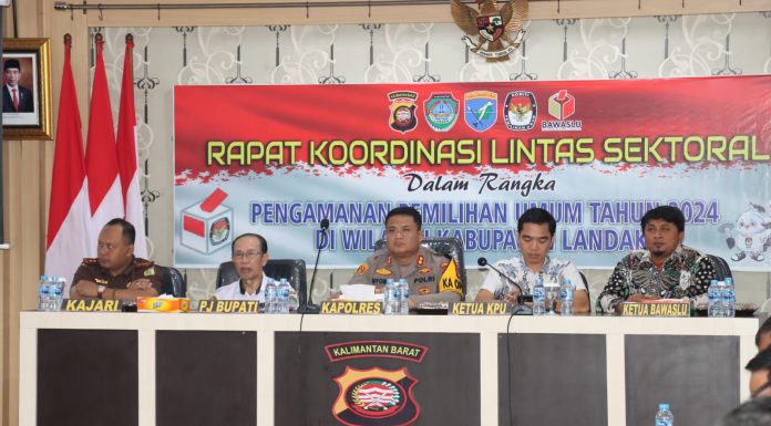 Rakor Lintas Sektor, Pastikan Pemilu 2024 Berjalan Aman