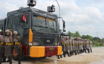 Operasi Mantap Brata, Persiapan Polres Landak Jelang Pemilu 2024