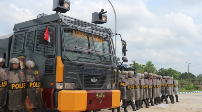 Operasi Mantap Brata, Persiapan Polres Landak Jelang Pemilu 2024
