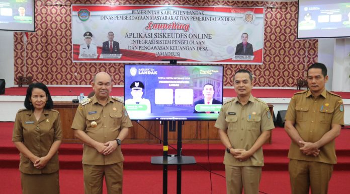 Peluncuran Sistem Suskeudes Online, Samuel Harapkan Permudah Desa Dalam Laksanakan Tahap Pembangunan