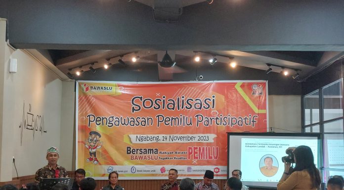 Bawaslu Landak Ajak Semua Pihak Berperan Awasi Pemilu 2024
