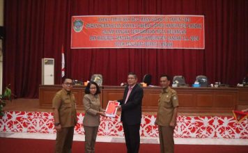 Pemkab Sampaikan Nota Keuangan dan Raperda RAPBD Landak Tahun Anggaran 2024 Ke DPRD