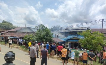 Rumah Warga di Pahuman Terbakar, Polisi Belum Pastikan Penyebab Kebakaran