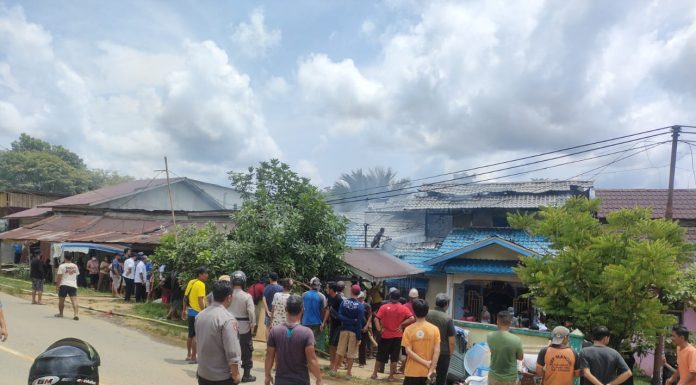 Rumah Warga di Pahuman Terbakar, Polisi Belum Pastikan Penyebab Kebakaran