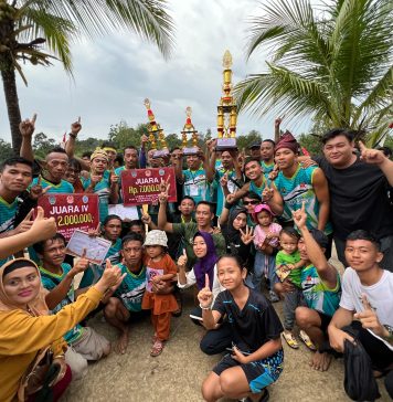 Tim KMN Sapu Bersih Juara Lomba Sampan Bidar Rayder Cup 1