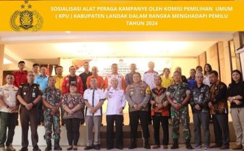 Polres Landak Siap Dukung Tahapan Pemilu 2024