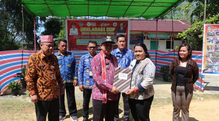 Deklarasi ODF di Mandor, Samuel Ajak Masyarakat Stop BABS