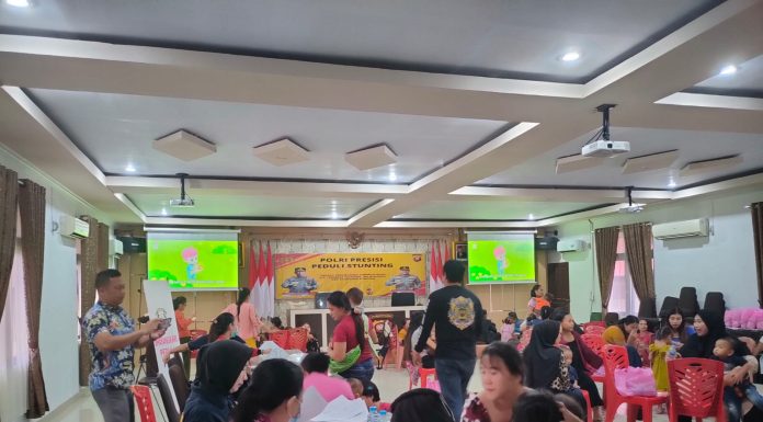 Polres Landak Peduli Penanganan Stunting