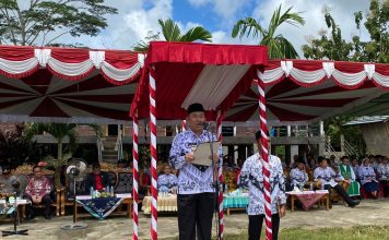 Samuel Jadi Inspektur Upacara Pada Peringatan Hari Guru Nasional dan HUT PGRI Ke – 78
