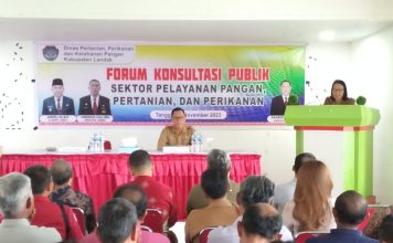 Pemkab Landak Gelar Forum Konsultasi Publik Sektor Pelayanan Pangan, Pertanian dan Perikanan