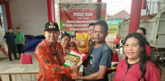 Jelang Hari Raya Pemkab Landak Gelar Operasi Pasar