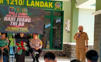 Samuel Apresiasi Kodim 1210/ Landak Gelar Donor Darah