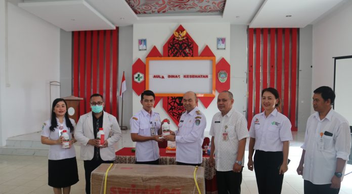 16 Puskesmas di Landak Terima Bantuan Alat Fogging
