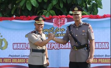 Waka Polres Landak Berganti