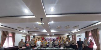 Polres Landak Paparkan Penanganan Kasus Sepanjang 2023, Ini Sejumlah Kasus Yang Berhasil Diselesaikan