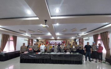 Polres Landak Paparkan Penanganan Kasus Sepanjang 2023, Ini Sejumlah Kasus Yang Berhasil Diselesaikan