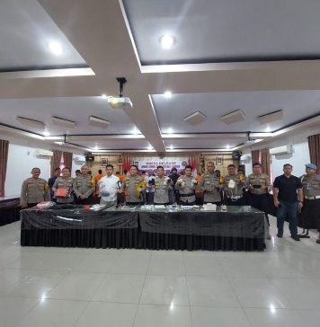 Polres Landak Paparkan Penanganan Kasus Sepanjang 2023, Ini Sejumlah Kasus Yang Berhasil Diselesaikan