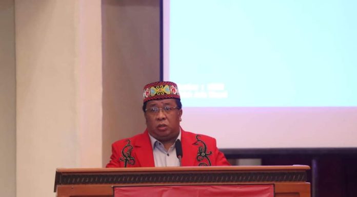 DAD Landak Gelar Rapat Kerja, Bahas Program Kerja, Kedudukan Lembaga Adat Hingga Situasi Politik Nasional