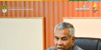 Bupati Martin Pimpin Rapat Koordinasi Penyampaian Hasil Penetapan Peta LP2B dan LCP2B