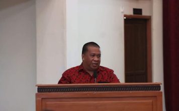 Heri Saman Buka Muscab Pergakri III Kabupaten Landak